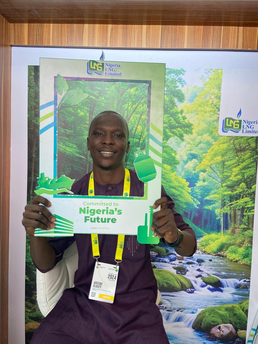 At the @nigeriaLNG’s booth at the ongoing  @NIES2024 #NLNG