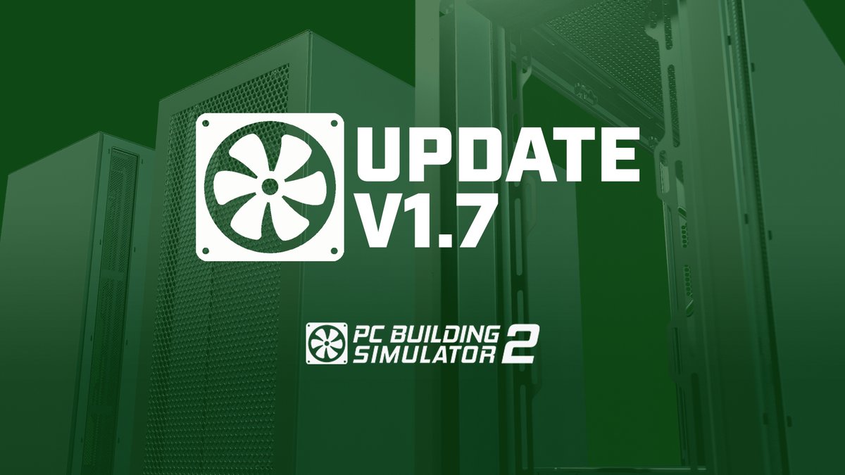 PCBuildingSim's tweet image. PC Building Simulator 2 v1.7 is here

Endless Mode, new parts, quality of life improvements and bug fixes!

Check out the patch notes, here!: epic.gm/pcbs2-v1-7