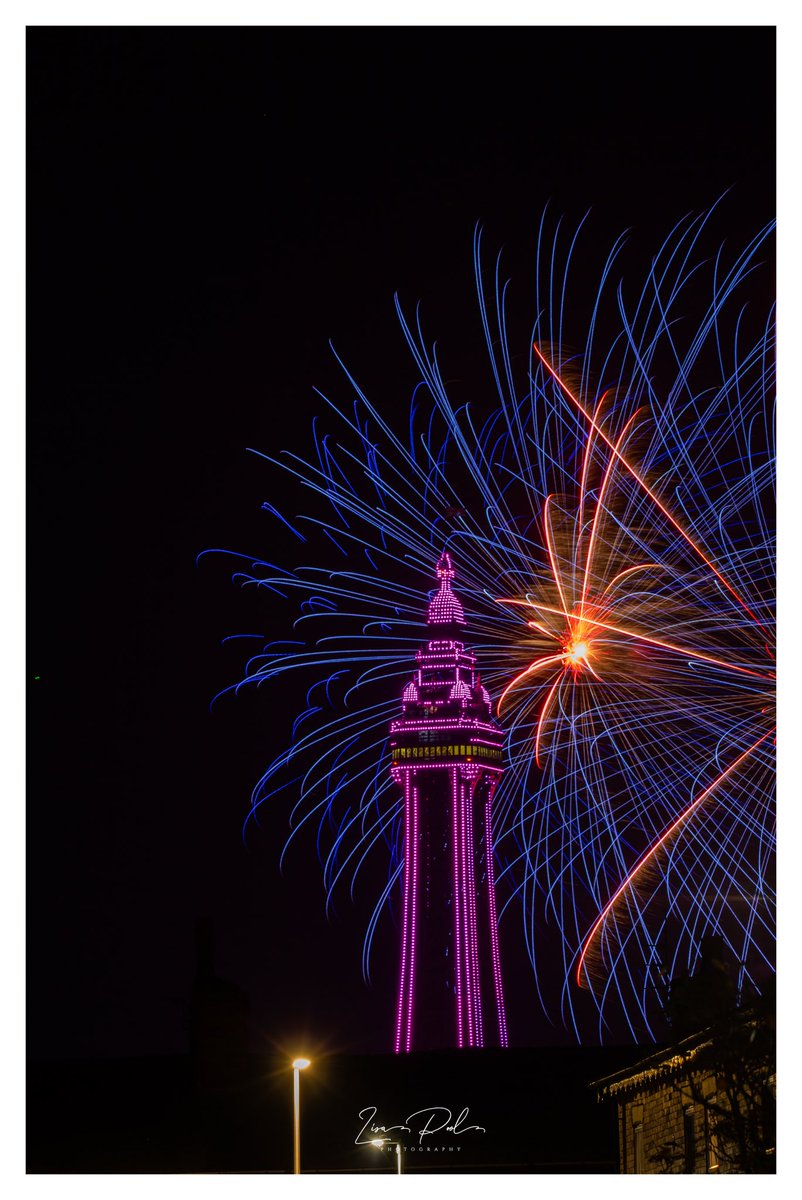 Fireworks at Blackpool tower #blackpool #lancashire @ThePhotoHour