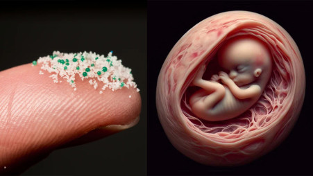 Detectan microplásticos (principalmente polietileno) en 62 muestras de tejido placentario. Un segundo estudio encuentra microplásticos en 17 arterias humanas analizadas (pudiendo promover la obstrucción de los vasos sanguíneos). Incluso en leche materna.
theguardian.com/environment/20…