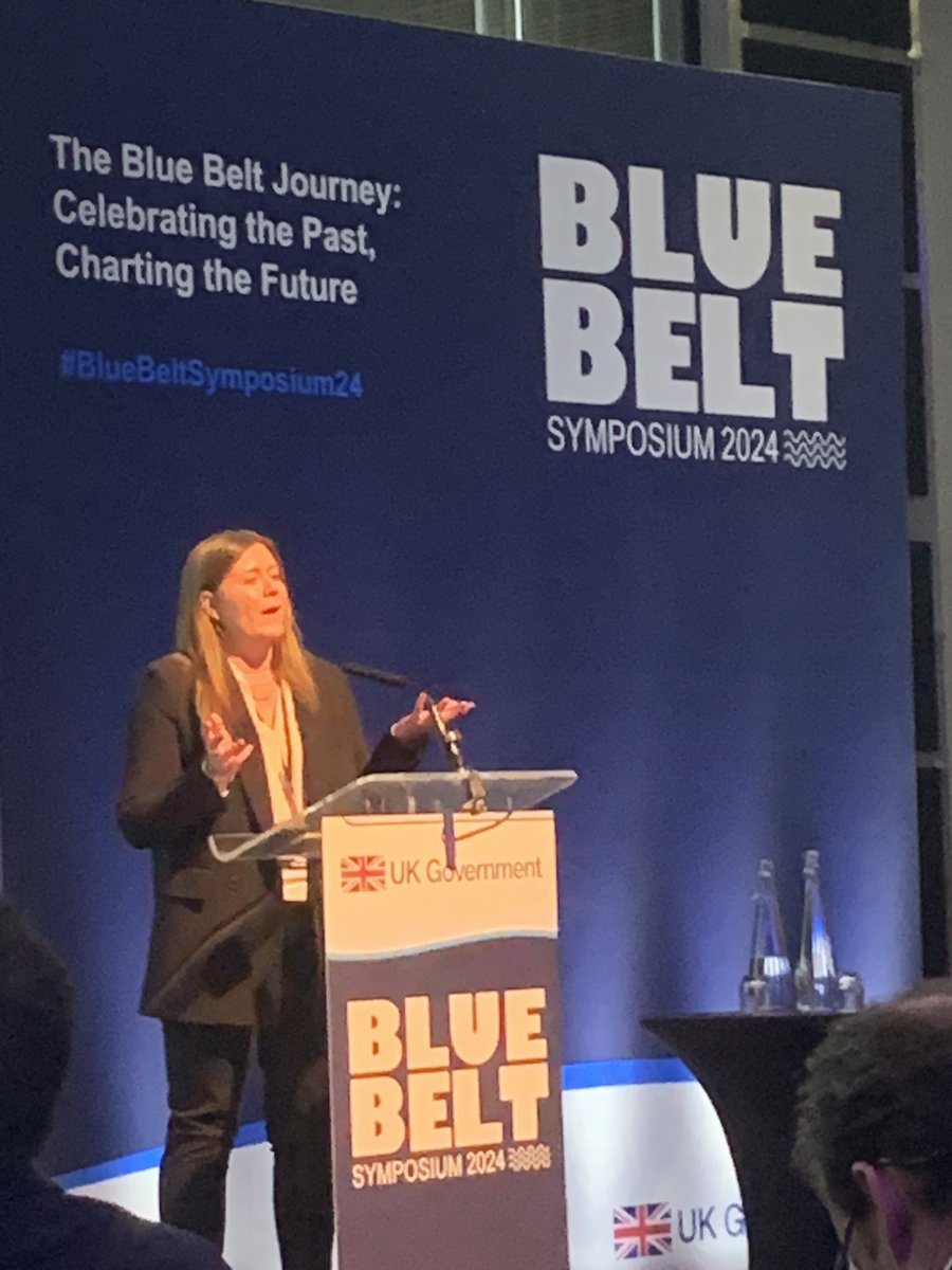 <a href="/Amelia_Bridges/">Dr Amelia Bridges</a> presenting <a href="/PlymUni/">University of Plymouth</a> deep sea research at the #BlueBeltSymposium24
