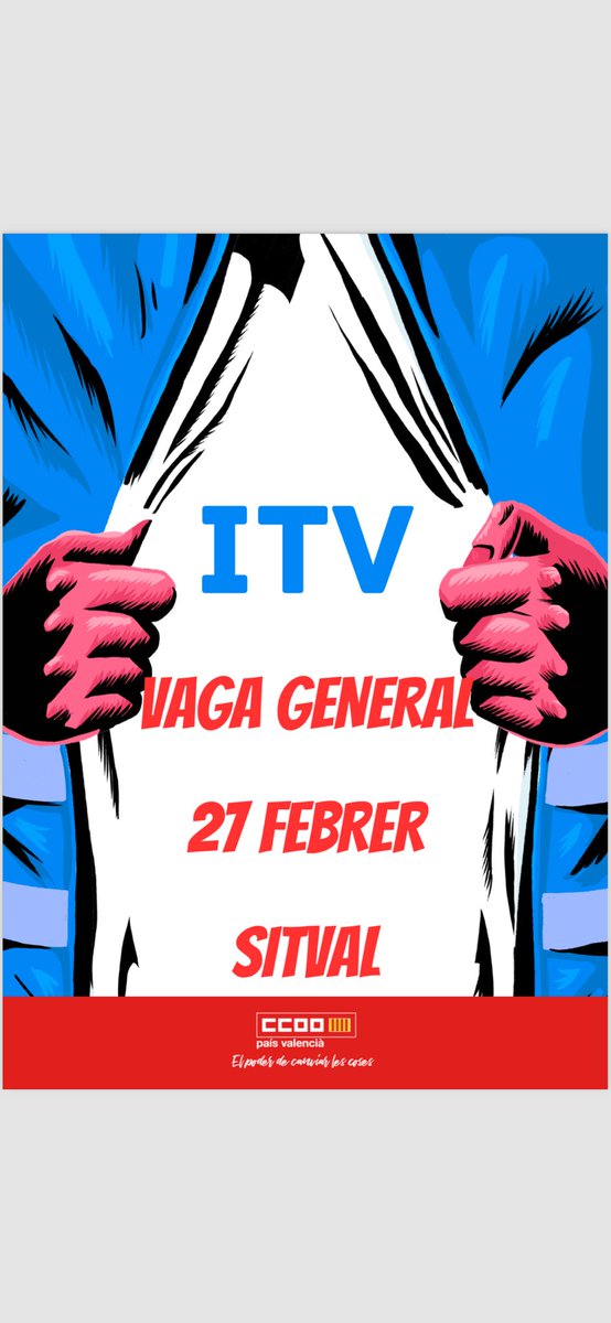 JuliadeJulin1's tweet photo. Orgullosa de mis compañeros. Hoy hemos apoyado la huelga de itv en un 100% de los trabajadores!!! https://t.co/ToDmpO3Fuv