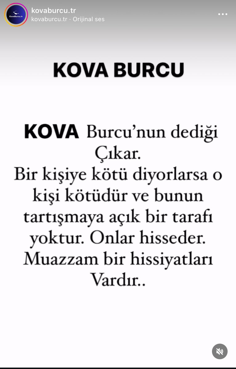 Özellikle üçüncü şahısların şerefsizliğini çok iyi hissederiz #kovaburcu