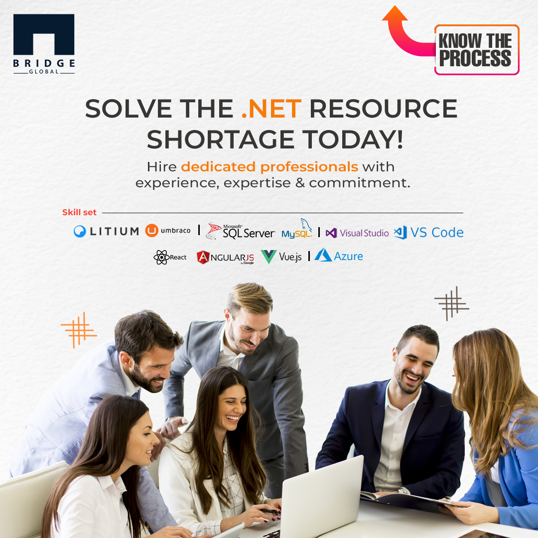 Bridge_Tweed's tweet image. Don't let the shortage of skilled .NET resources hold your project back! Hire experienced professionals to power your development needs. Connect with us today to elevate your projects to the next level! bridge-global.com/hire-developers
#dotnetdeveloper #dotnetfullstackdeveloper