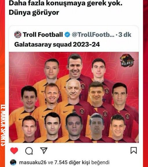 Daha önce Felipe Melo’ya tweet beğendi diye 2 maç ceza verenler, daha beterini yapan Masuakuya bakalım ne ceza verecek <a href="/TFF_Org/">TFF</a>  #MasuakuyaCezaVerTFF
