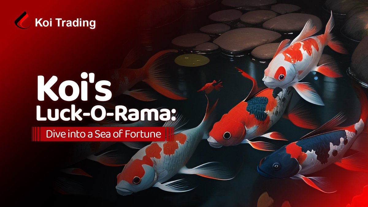 🔥 #KoiTrading x TK🔥

大注目の #BRC20 対応DEX🤩あの <a href="/BinanceLabs/">Yzi Labs</a> が300万ドル出資✨更に3/1にIDOローンチと盛り沢山！応援 #Giveaway いくぞー🔥

🎁10$相当のトークン ×5️⃣名様✨
#Airdrop

✅Follow
@KoiTradingX
<a href="/RHikouki/">TK1006🐬🐻</a>
✅RP+♥️
🆙 #Koi 付リプ🚀✨

リプにお得情報あり🤤✨

⏳48h
#PR