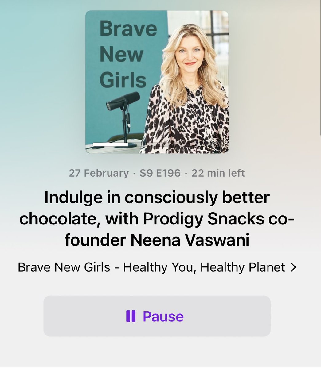 Co-founder Neena Vaswani, discusses with Lou Hamilton, her Prodigy journey to date &amp; what leading the way on a chocolate brand that does better for People, Planet &amp; Palate means to her. 🍫 
#TuneIn 

rb.gy/4i5rsv

<a href="/createlab/">Lou Hamilton</a> 

#bcorp #plasticnegative #carbonneutral