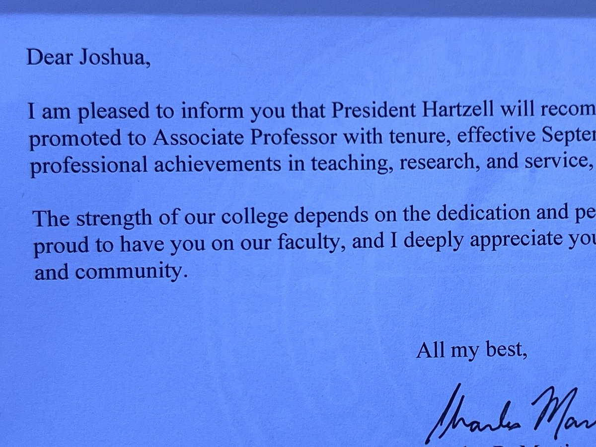 After a great visit with @c_martinez & @utexascoe, blessed to have received the offer for tenure & promotion at @UTAustin. Fam/team/community WE DID IT. It might say my name on the paper, but this was the ultimate group effort. Thank you to everyone that has been a part of this!