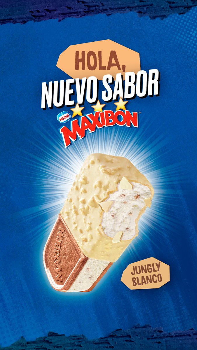 Por fin, ya está aquí… ¡Nuevo Maxibon Jungly Blanco! #Maxibon