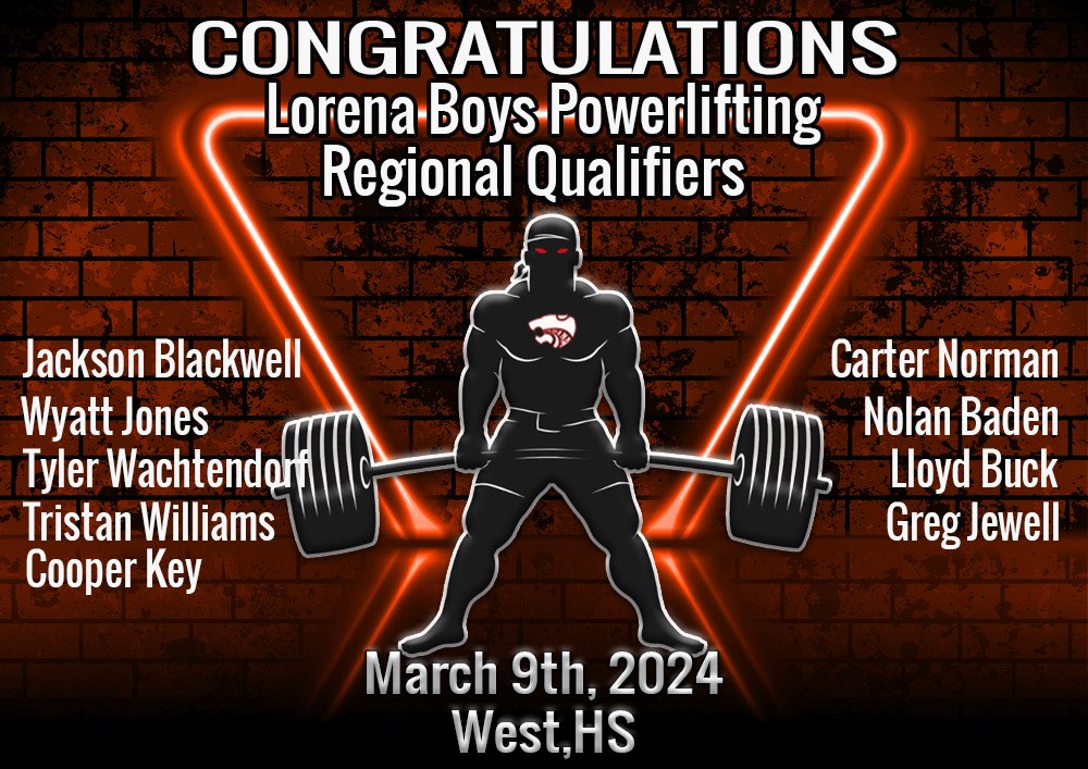 Lorena ISD Athletics tweet media
