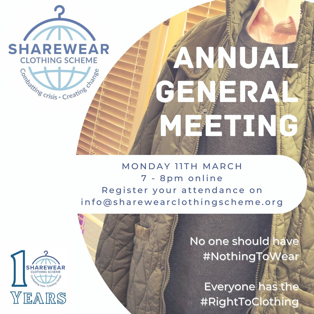 You're invited to our AGM. Our Board of Trustees will be presenting our Annual Report for the year November 2022-- October 2023. Register on the email address below to receive the meeting link.