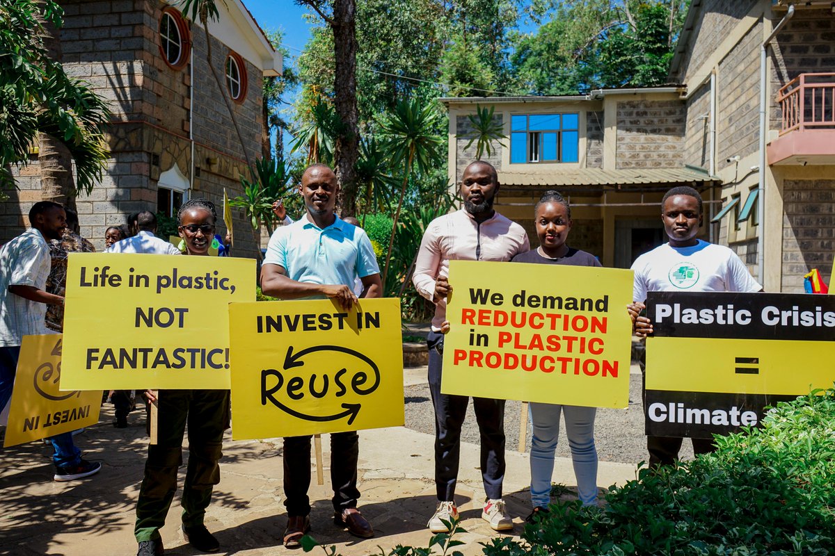 Our health, livelihoods and planet are at stake due to the worsening climate crisis. Plastic production continues to wreak havoc as greenhouse gases are emitted at each stage of the plastic life cycle, further driving the #ClimateCrisis #UNEA6 businessdailyafrica.com/bd/data-hub/un…