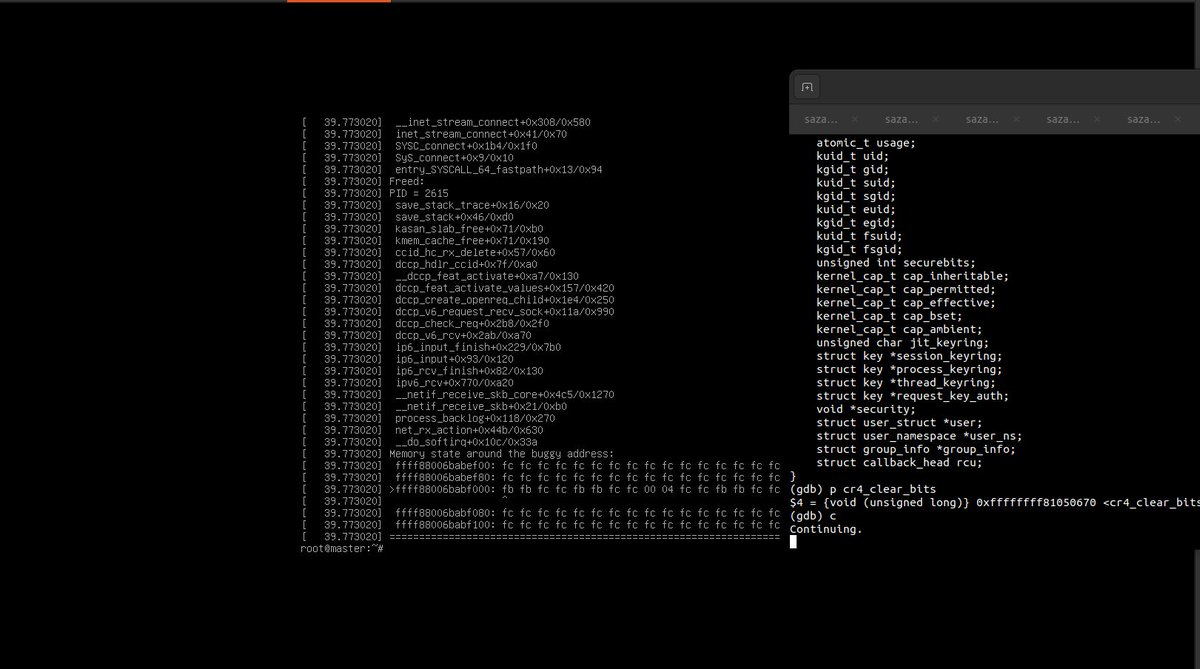 secunnix's tweet photo. If everyone ready for Linux Kernel Exploitation series, we can start @sfkarakus  🤞 #oldbutgoldseries

CVE-2017-8824
- Vulnerability Analysis with Fix
- Linux Kernel Debugging
- Trigger Stage
- Exploitation Stage https://t.co/lFoU43jfjR