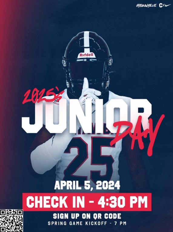 Thankful for the invite to Catawba College in Salisbury, North Carolina.  <a href="/CatawbaFootball/">Catawba Football</a> football <a href="/CoachVellucci/">Jake Vellucci</a> <a href="/tyhaines16/">Tyler Haines</a>.  #bleedblue. #catawbaculture