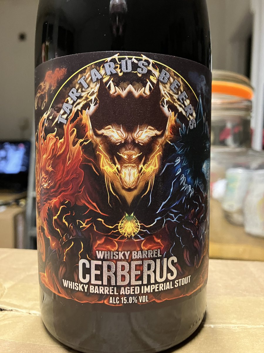 Time for a beery post I think. This beauty from @Tartarusbeers is just one of the beers on our barrel aged beers tasting in July. Interested? You can book now!
