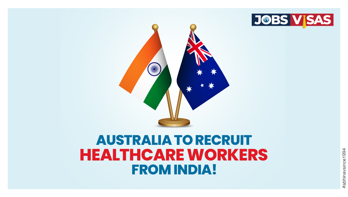 Rising Opportunities: Australia Seeks Indian Healthcare Talent, Ministerial Visit Confirms.

Apply Now: bit.ly/49N3f53

For more info call us at 8595338595

#HealthcareRecruitment #AustraliaBound #CareerOpportunity #AbhinavSince1994 #jobsvisas