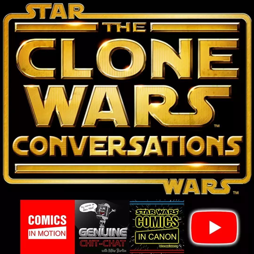 Clone Wars Conversations has officially commenced! @seattledojos, <a href="/maffuk78/">Maff</a>
&amp; I review the entire first season, discussing all 22 episodes (Season 2's ep will be out very soon)!
Listen on any podcast app or watch on YouTube:
pod.fo/e/215410
youtu.be/TkZQmf4cFY8