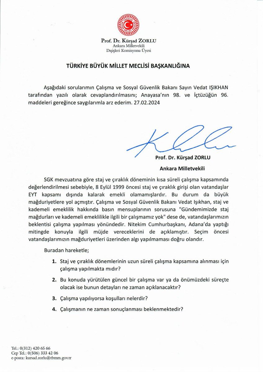 🔴Hem (1) KADEMELİ EMEKLİLİK hem de (2) STAJ/ÇIRAKLIK mağdurları konusunda son günlerde bazı haberler çıkıyor ya da çıkarılıyor!

Her ne kadar Bakan Işıkhan kısa bir açıklama yapmış olsa da mağdur kesimlerin beklentisi ve merakı devam etmektedir.

📌Eğer gerçekten bir çalışma var