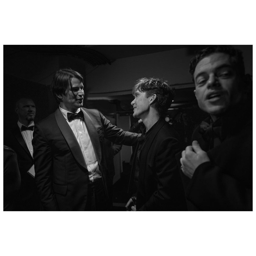 ภาพของ Josh Hartnett, Cillian Murphy และ   Rami Malek ในงาน Bafta Awards ถ่ายโดย sarahmlee47 ใน instragram ค่ะ!

#RamiMalek #CillianMurphy #JoshHartnett