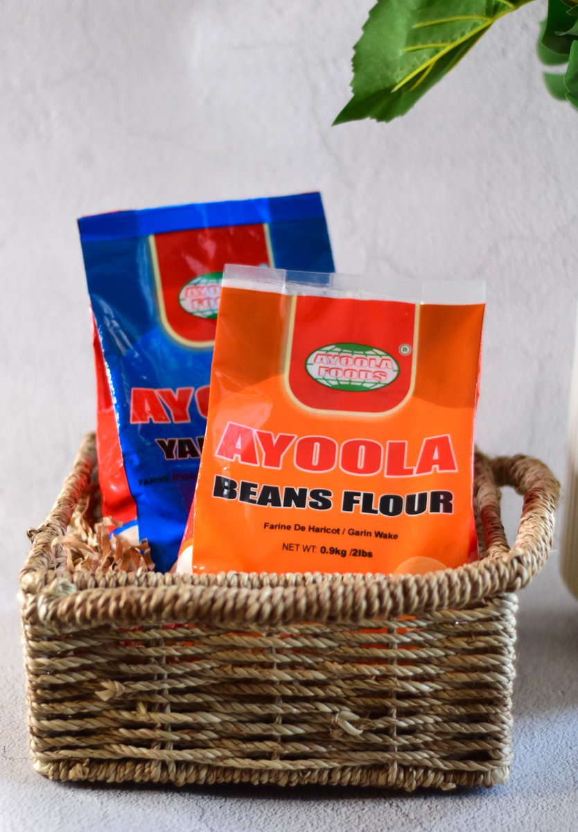 Check out our new pack gang! Ayoola Beans Flour in its orange pack and Ayoola Yam Flour in a new blue pack; beautiful, delicious and same great quality .😊😋

#AyoolaFoods #AyoolaBeansFlour #AyoolaYamFlour #NewPack #GoodFood #EatRight #MadeInNigeria