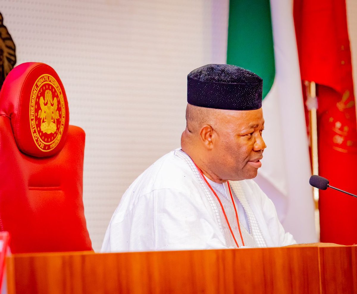 Nigeria’s Senate President, Godswill Akpabio, Offers Apology To State Governors Over His Remarks Regarding The ₦30 Billion ‘Hardship Allowance’ He Claimed They Had Received From The FG.