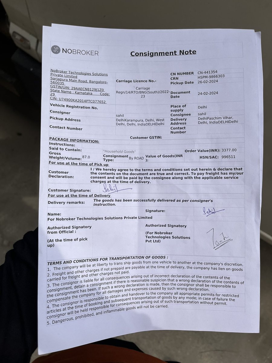 Sahilm28's tweet photo. This is regarding movement of my items which includes a glass broken during the transportation
Agents cleverly left the glass and took the money and deliver the glass in the end and then they said NoBroker provides me the claim.
Now NoBroker team not giving any response Need Help https://t.co/128g1vbO3x