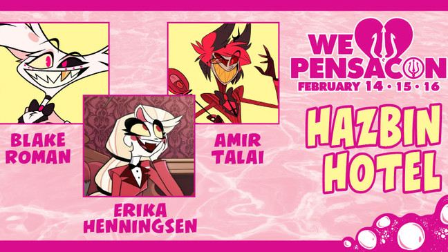 Doing Pensacon on Valentine's Day 2025?? Insert inappropriate Pentious line here!
#HazbinHotel