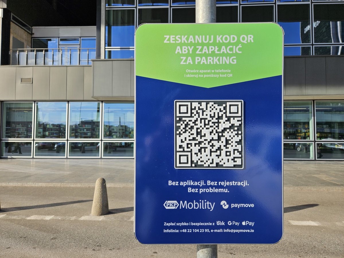 PKP_SA's tweet photo. 🅿️ Przy pomocy Paymove zapłacisz szybciej za parking #PKPMobility przy wybranych dworcach kolejowych ❗🚗 To nowoczesne i intuicyjne rozwiązanie nie wymaga posiadania aplikacji na 📱 smartfonie, jest szybkie i wygodne. 🚄 #GrupaPKP Więcej informacji 👉 https://t.co/jtpL3Rg7EC https://t.co/094HDOoymQ