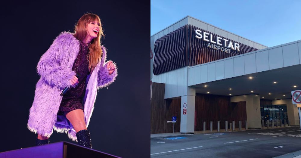 MothershipSG's tweet photo. Taylor Swift to land in S'pore at Seletar Airport on Feb. 27 at about 4:30pm https://t.co/TzDeUrUs9D https://t.co/1xxo9iXI6o