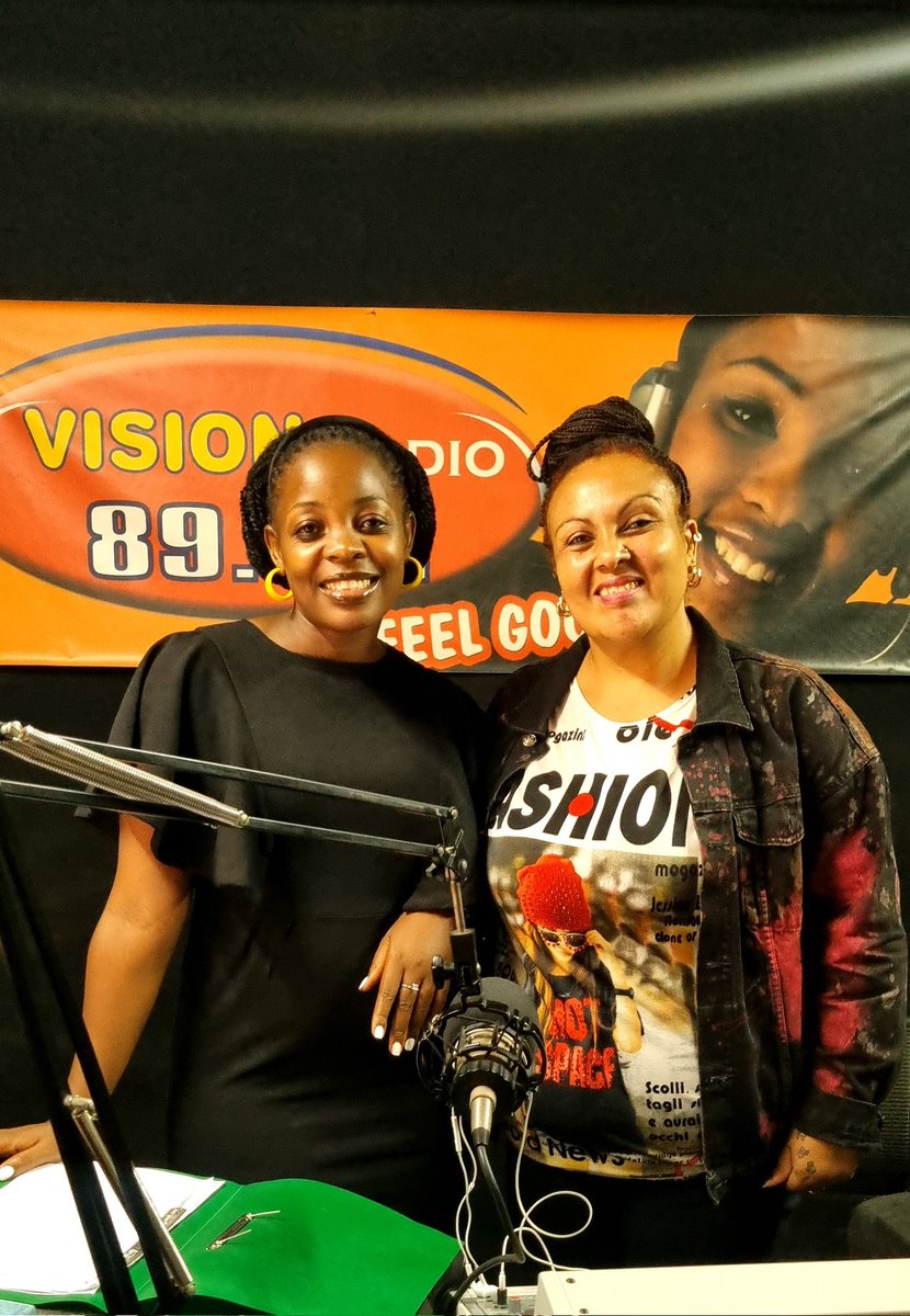 The Duo Is On @RoseBatunga91 & #Zainab On Vision Base 
What Is An Achievement You Are Really Proud Of ?
#VisionBaseTill2Pm
#FeelGoodRadio 
#2024Newyear 
❤️