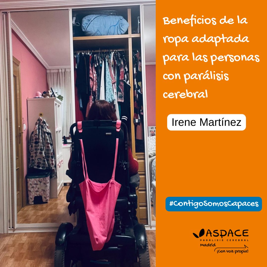 ASPACEMadrid's tweet image. La ropa 👚 es un componente fundamental en la imagen personal 🪞, pero muy pocas marcas apuestan por fabricar prendas accesibles. Hoy @reirecapacita habla en el blog #ContigoSomosCapaces de los beneficios de la ropa adaptada ➡️ cutt.ly/YwNDMdHf