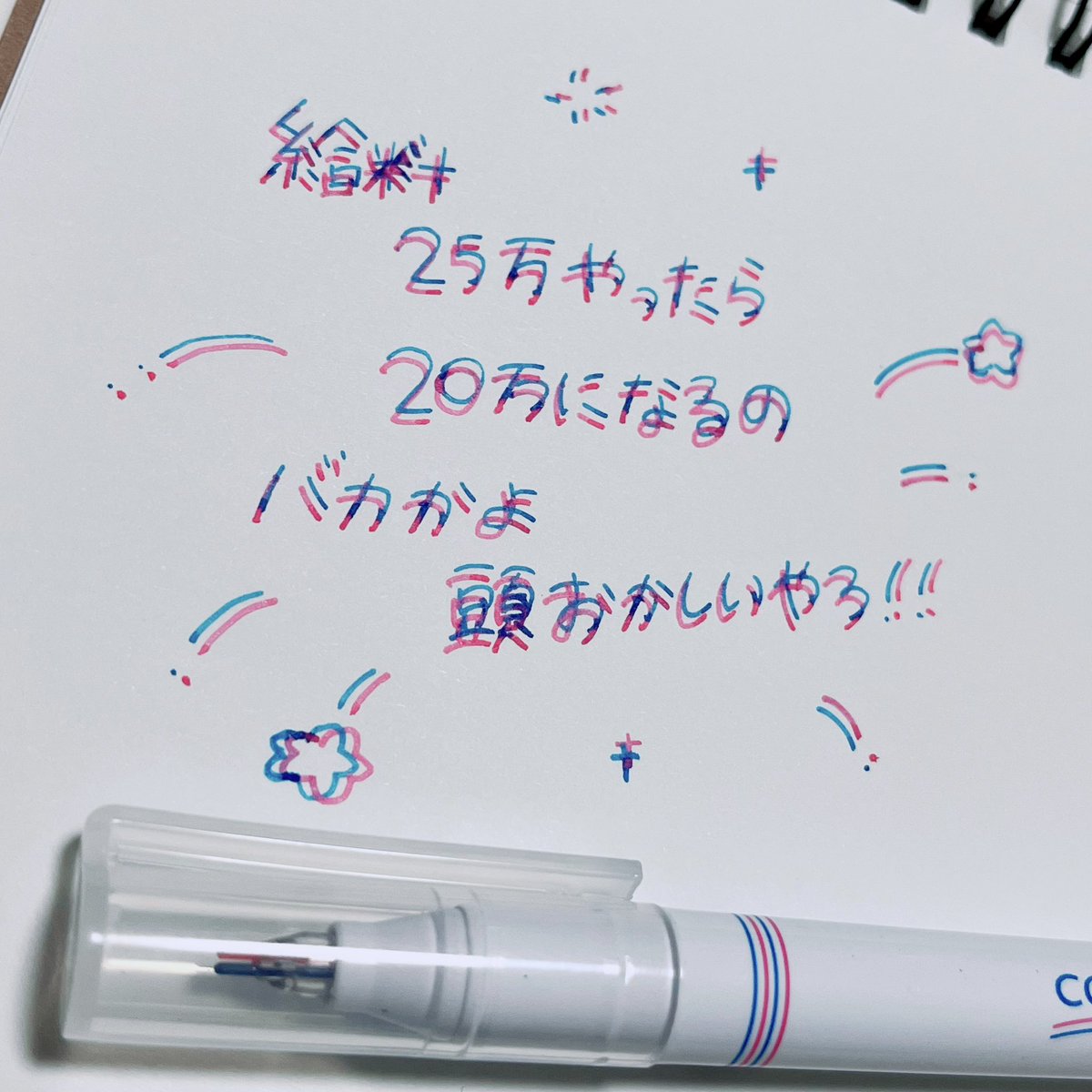 gho_____st's tweet photo. 100均でかわいいペン買ったよぉ🫶 https://t.co/MhnjiaBAlT