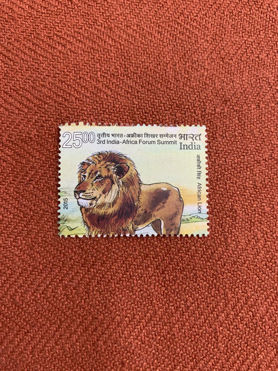 #indiaafricaforumsummit  #lion #africanlion #सिंह #पशु #animal #prideofindia #philately #philatelycollection #postalstationery #postal #postalstamps #डाक #डाक_टिकट #indian #भारतीय