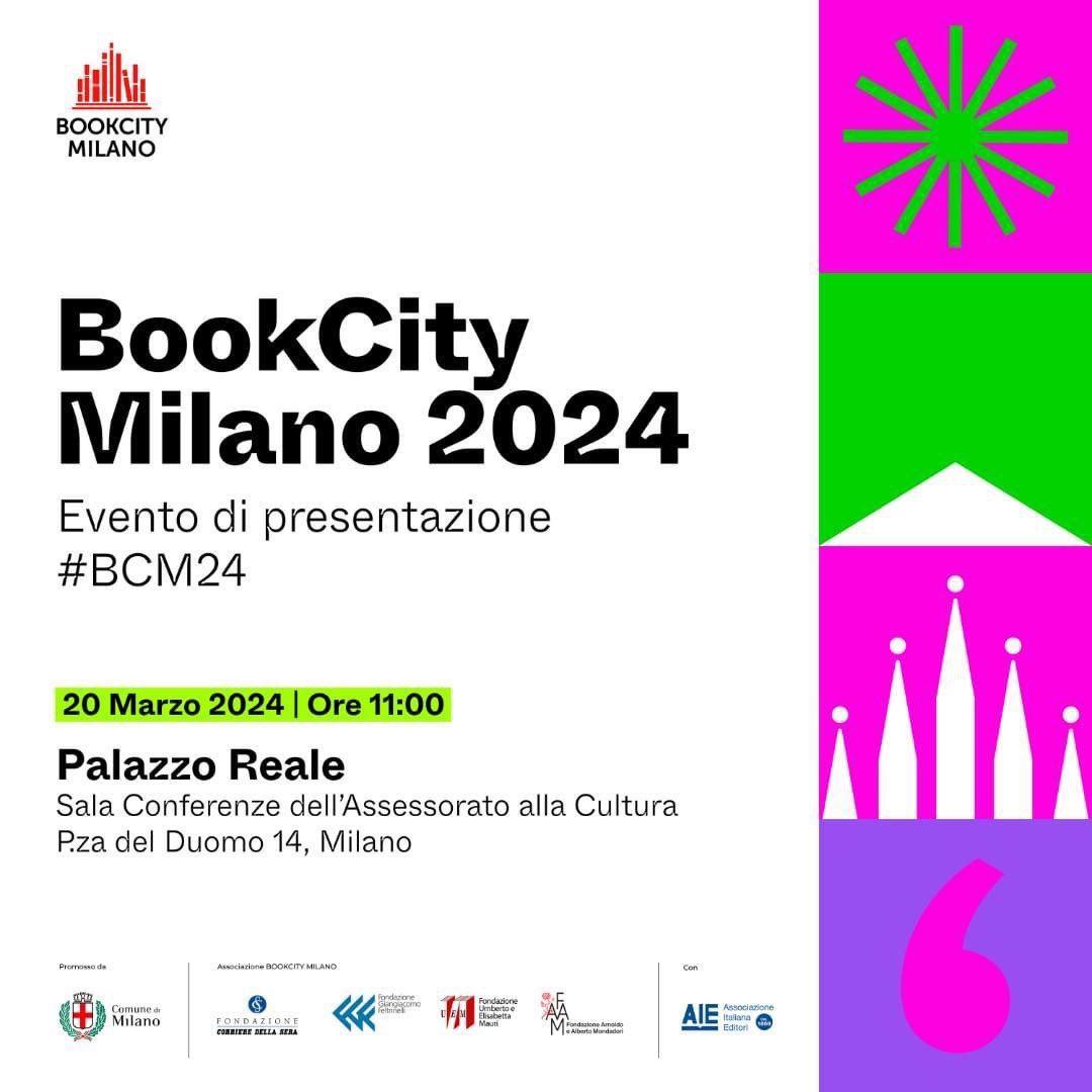 🗓️Mercoledì 20 marzo sveleremo il tema di #BCM24 in occasione dell'evento di presentazione ✨ Durante la scorsa edizione abbiamo vissuto il Tempo del sogno, quest'anno quale tema vorreste esplorare? #BookCityMilano