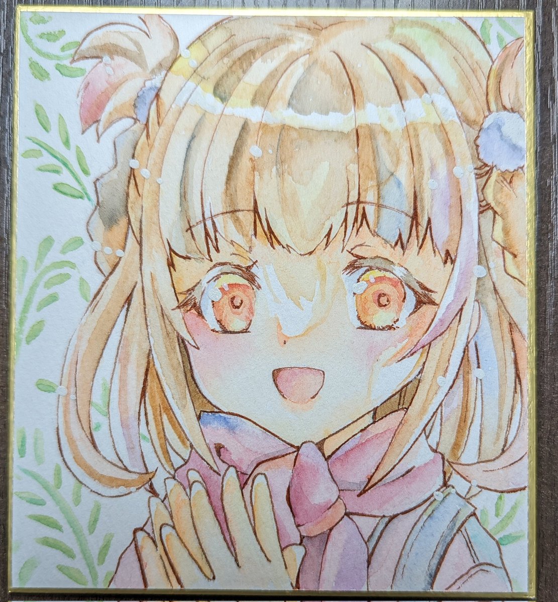 「#つくイラ旅 筑萌ちゃん色紙～～～ 」|ユキオミ🥕🐇創作コラボ企画進行中🐇✨のイラスト