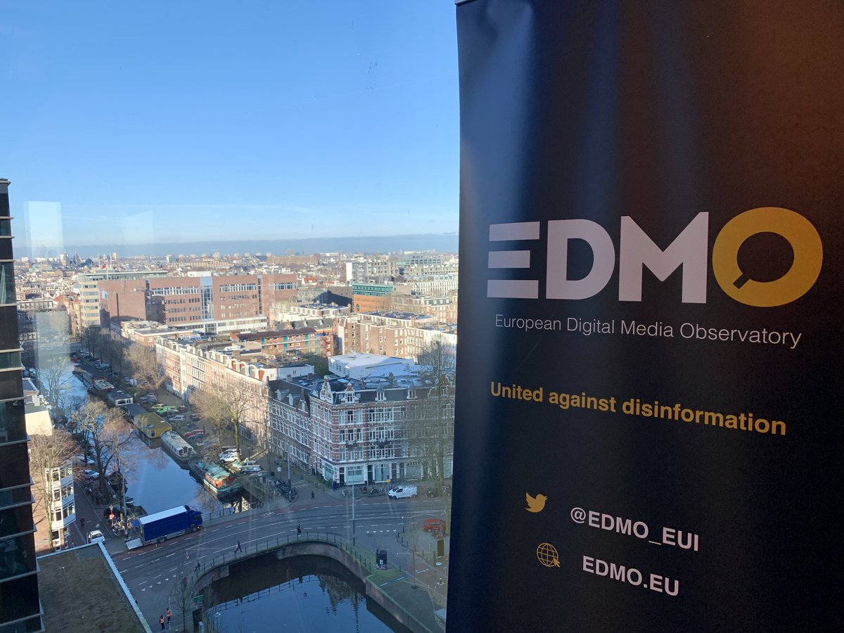 Welcome back! A beautiful 2nd day of #EDMOsc24 at @UvA_Amsterdam just started. Our first sessions this morning: 7️⃣Characterising #Disinformation: Trends, Topics and Narratives 8️⃣Dealing with Disinformation: Educational Approaches and Counterstrategies