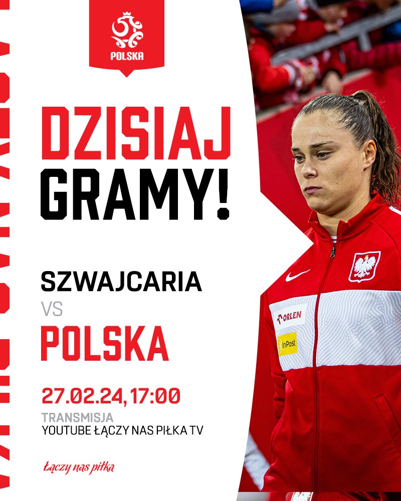 Powodzenia, dziewczyny! 🇵🇱✊🏼

TRANSMISJA ➤ youtube.com/live/Y5_DkKNkF…
____
#SUIPOL 🇨🇭🇵🇱