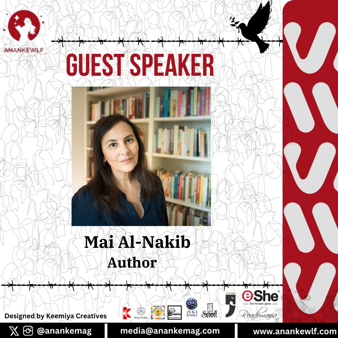 Keemiya_C's tweet photo. Mai Al-Nakib (Author- An Unlasting Home) will be joining Ananke’s Women in Literature. Festival 2024 to speak about narratives shaping world perspectives.

#GuestSpeaker #AnankeWLF #WomenWriters #LitFest #WomeninLiterature #AnankeMag 
@WomenWriters @WomenRead @PrivyTrifles https://t.co/2RGqy0DcTF