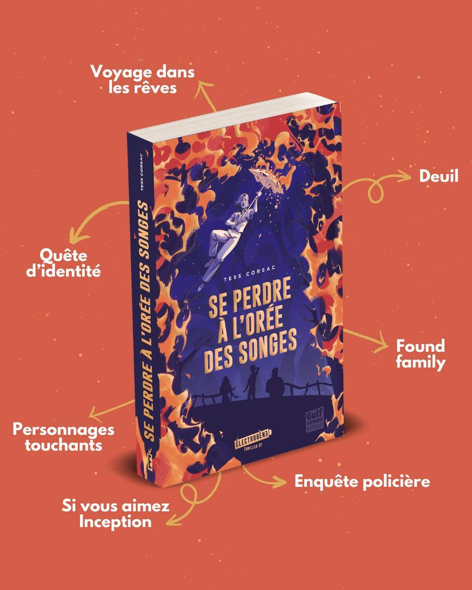 Une méthode d’enquête expérimentale basée sur les rêves expose une héroïne en quête de réponses aux démons de son passé…
Se perdre à l'orée des songes : un roman one-shot à partir de 15 ans

✨gulfstream.fr/produit/se-per…