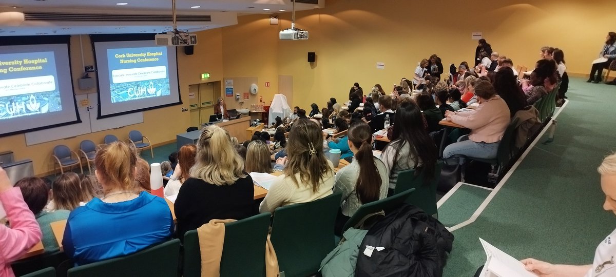 Full house at the CUH Nurse Conference #CUHNurseconf24
<a href="/CUH_Cork/">Cork University Hospitals</a>