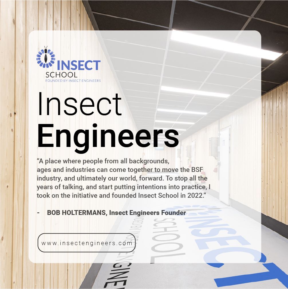 betabugsltd's tweet photo. "A place where people from all backgrounds, ages and industries can come together to move the #BSF industry, and ultimately our world, forward."
Read more about #InsectEngineers and their Insect School over on the blog - https://t.co/3KShQWGE9x
#insectschool #betabuzz https://t.co/bcacCXKGdI