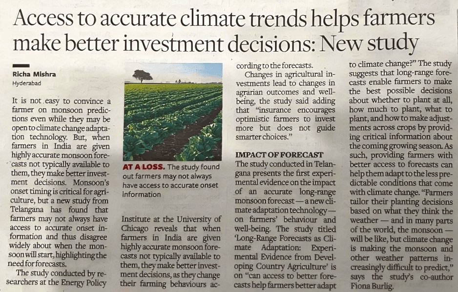 Skymet on X: &ldquo;Timing is everything in agriculture, especially when 