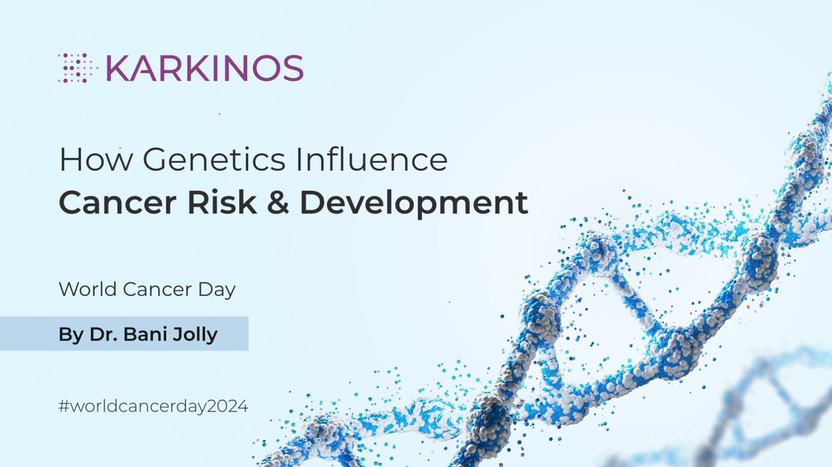 Karkinos Healthcare (@karkinoshealth) on Twitter photo Germline testing helps identify inherited cancer risk & enables targeted testing in relatives. It can potentially prevent cancer in future generations.
This blog by <a href="/bani_jolly/">Bani Jolly</a> explains in detail about the germline causes and germline testing.
karkinos.in/democratising-… Germline testing helps identify inherited cancer risk & enables targeted testing in relatives. It can potentially prevent cancer in future generations.
This blog by <a href="/bani_jolly/">Bani Jolly</a> explains in detail about the germline causes and germline testing.
karkinos.in/democratising-…