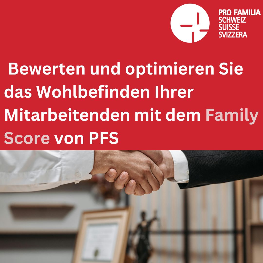 Warum am Family Score von Pro Familia Schweiz (PFS) teilnehmen? 1.     📈Ehröhen sie Ihre Arbeitgeberattraktivität📈 2.      🛡 Schaffen sie sich Wettbewerbsvorteile🛡  3.     📊 Gewinne Sie Einblicke und verstehen Sie die Erwartungen Ihrer Mitarbeitenden📊