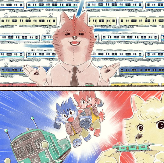 連載マンガもまとめる機会が作れるように頑張ります～
#オオカミが鉄道模型をはじめるマンガ 