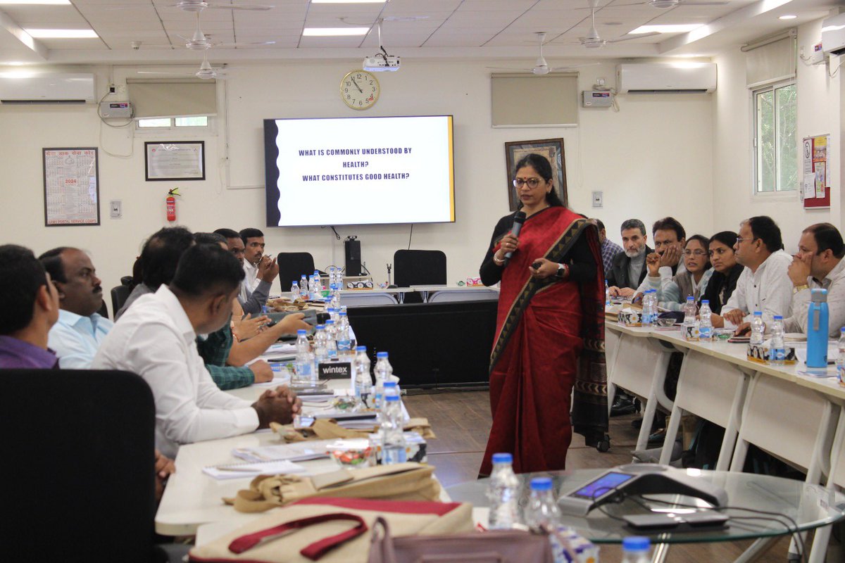 NHSRCINDIA's tweet photo. Training of the third batch of State/UT trainers on #VHSNC and #VISHWAS was organized by @NHSRCIndia from 20 to 22 Feb 2024 for the participants from Chhattisgarh, DD&DNH, Gujarat, Jammu & Kashmir, Maharashtra, Odisha, and Rajasthan.
#NationalHealthMission #HealthcareForAll https://t.co/iQbIffqLtb
