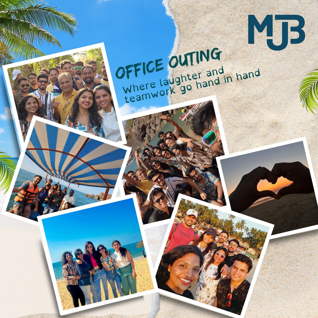 mjbtechnology's tweet photo. From Work Harder to Team Achiever, 🤝 our journey celebrates collaboration and camaraderie🌴😀
#officetrip #officeouting #goa #beachlife #teamwork #teamachievements #happiness #officeouting #mjbteam #workhardplayharder #workharddreambig #vacationplanning https://t.co/4r7WjLSJmK