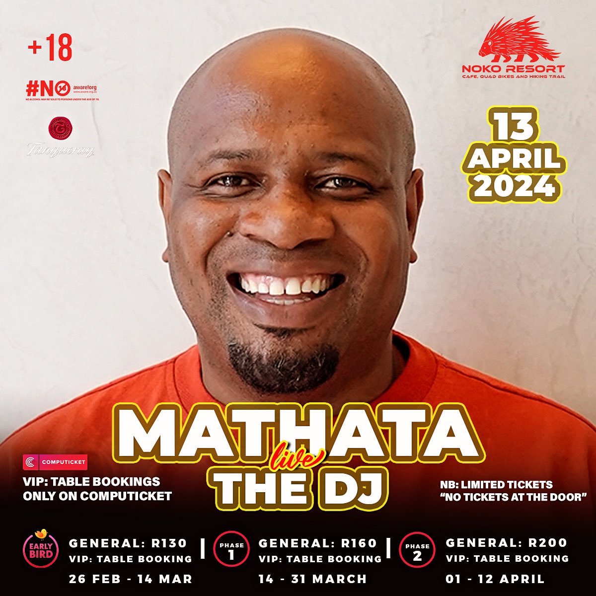 nokoresort's tweet photo. 🎟️ Tickets are now available: https://t.co/Tnd9LQEgAt
🗓 13 April 2024 •• @mathata_dj @nokoresort
Noko Resort, not just a place, it’s a Feeling, Lifestyle!
#BestBushHangout
#DayTimeVibes ☀️
#FetaKamoNoko
#BushExperience
◘ Music ◘ Views ◘ Food ◘ Drinks ◘ Hookah https://t.co/RyV25tMKMR