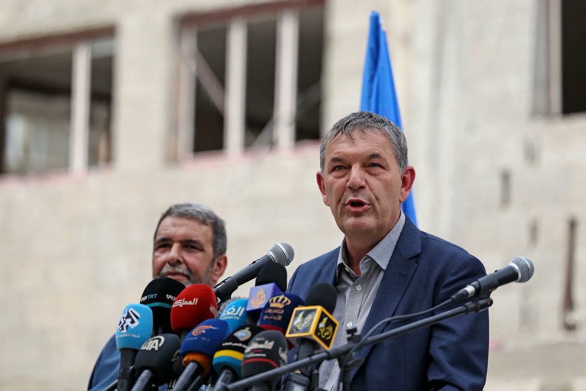 United Nations Geneva (@ungeneva) on Twitter photo “In just over four months in #Gaza there have been more children, more journalists, more medical personnel, and more UN staff killed than anywhere in the world during a conflict," writes <a href="/UNLazzarini/">Philippe Lazzarini</a> in his letter to the UN General Assembly.
unrwa.org/newsroom/offic… “In just over four months in #Gaza there have been more children, more journalists, more medical personnel, and more UN staff killed than anywhere in the world during a conflict," writes <a href="/UNLazzarini/">Philippe Lazzarini</a> in his letter to the UN General Assembly.
unrwa.org/newsroom/offic…
