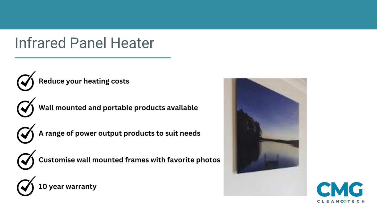 CMGCleantech on X: Enjoy cozy warmth with our #InfraredHeater